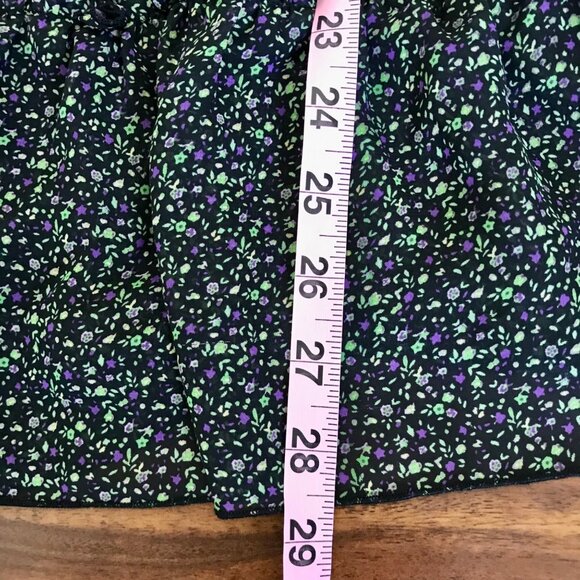 Confess Liberty Floral Cottage Farmhouse Babydoll Sheer 90's Mini Dress. Size‎ S - Picture 10 of 10